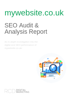 Example SEO Audit Report Cover